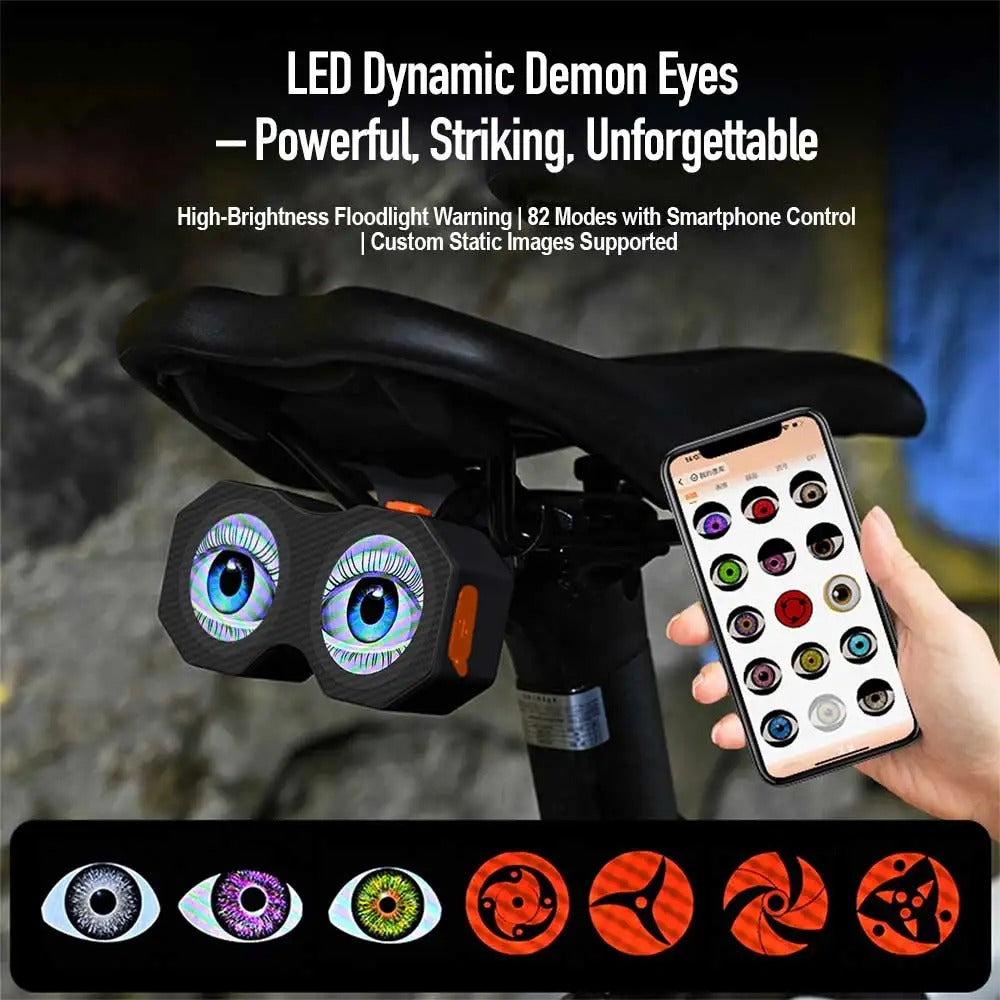 LED Dual Eye Bike Tail Light – App Controlled