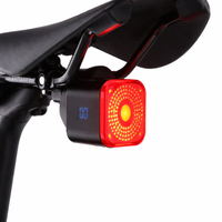 Smart Bike Tail Light with Brake Sensor & Display
