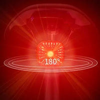 Smart Bike Tail Light with Brake Sensor & Display