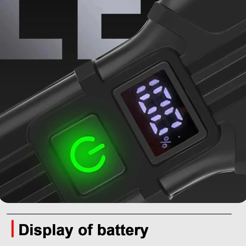 Powerful Bike Light with Horn & Power Bank Function