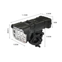Powerful Bike Light with Horn & Power Bank Function