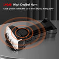 Powerful Bike Light with Horn & Power Bank Function