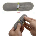 Clip-on bike safety light in multiple colors with flexible strap